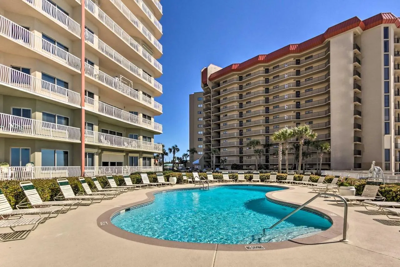Apartment Mod Condo With Gulf View And Pool At Coral Reef Resort Panama City Beach